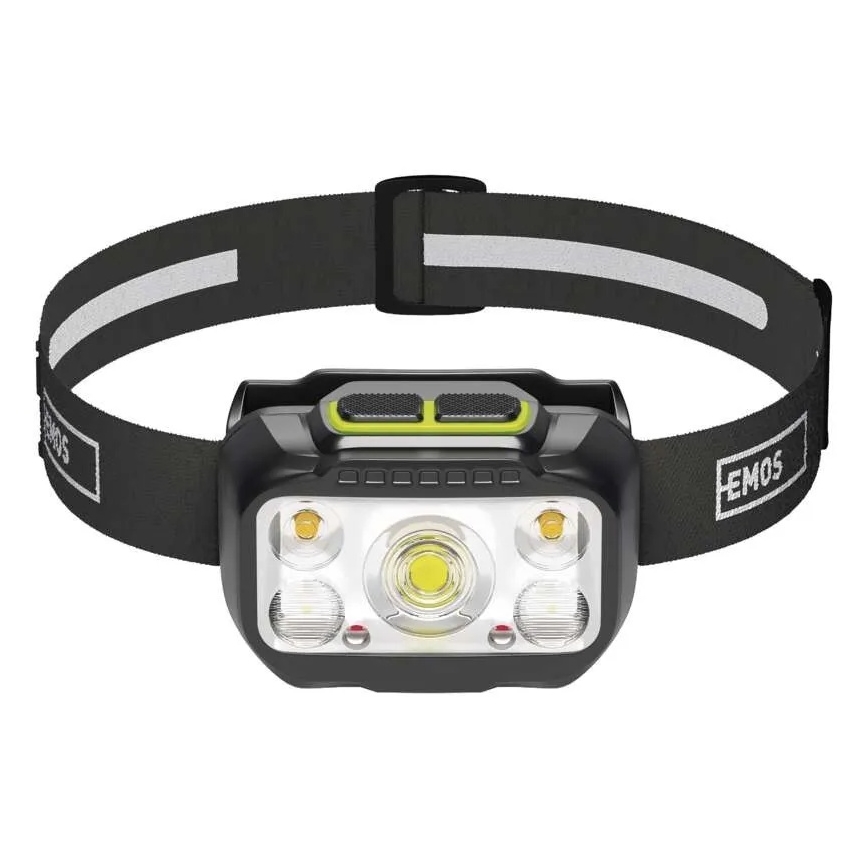 Dæmpbar genopladelig pandelampe LED/3xAAA/1000 mAh 3,7V