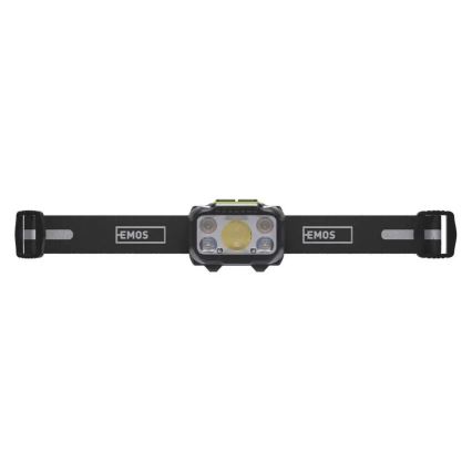 Dæmpbar genopladelig pandelampe LED/3xAAA/1000 mAh 3,7V