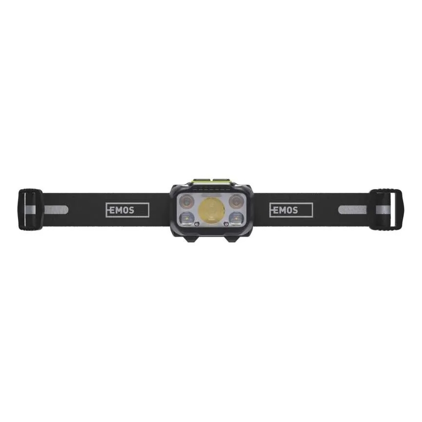 Dæmpbar genopladelig pandelampe LED/3xAAA/1000 mAh 3,7V