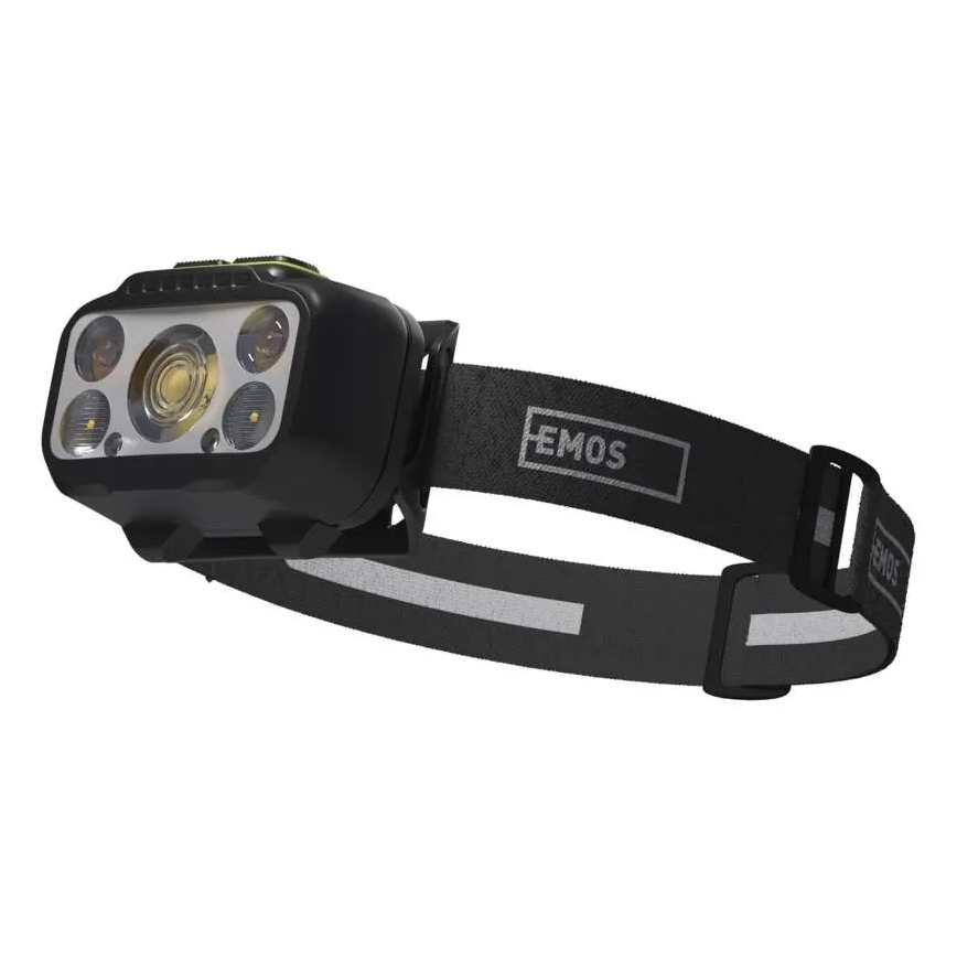 Dæmpbar genopladelig pandelampe LED/3xAAA/1000 mAh 3,7V