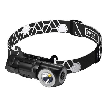 Dæmpbar genopladelig pandelampe LED/800 mAh 3,7V