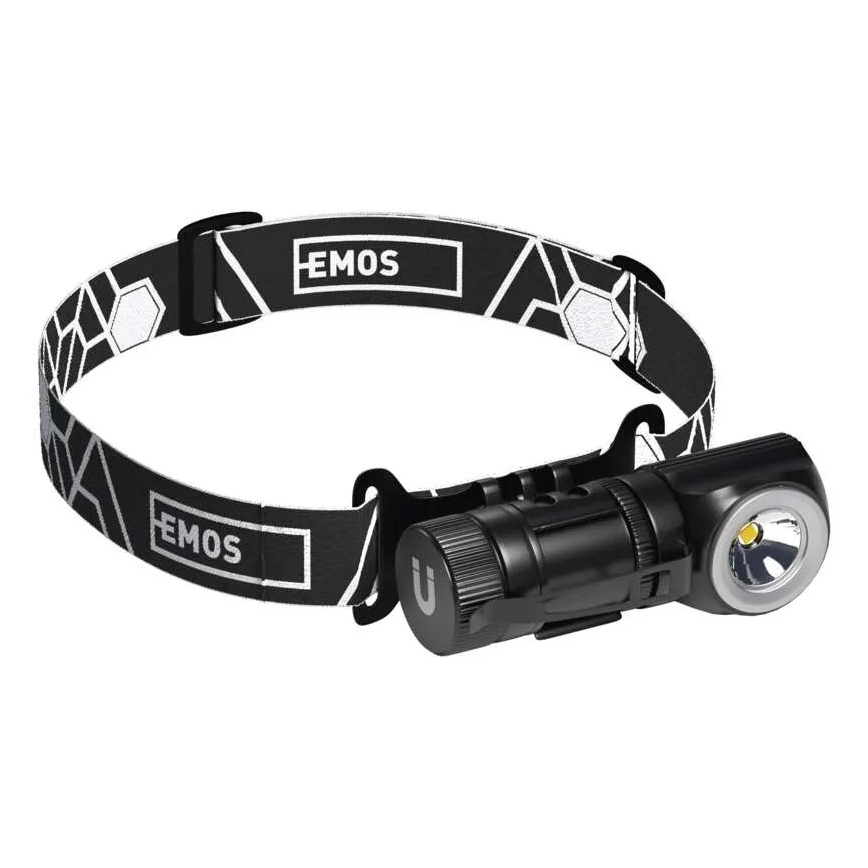 Dæmpbar genopladelig pandelampe LED/800 mAh 3,7V