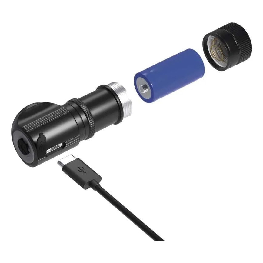 Dæmpbar genopladelig pandelampe LED/800 mAh 3,7V