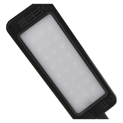 Dæmpbar LED-bordlampe EDDY LED/6W/230V 3000/4500/6800K sort