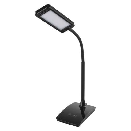 Dæmpbar LED-bordlampe EDDY LED/6W/230V 3000/4500/6800K sort