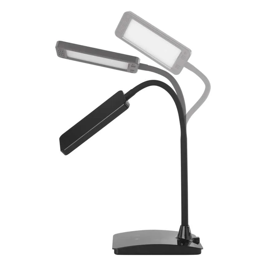 Dæmpbar LED-bordlampe EDDY LED/6W/230V 3000/4500/6800K sort