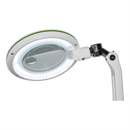 Dæmpbar LED-bordlampe med forstørrelsesglas LED/7W/230V 6500K hvid