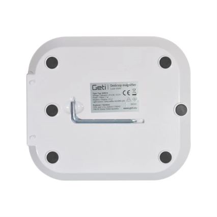 Dæmpbar LED-bordlampe med forstørrelsesglas LED/7W/230V 6500K hvid