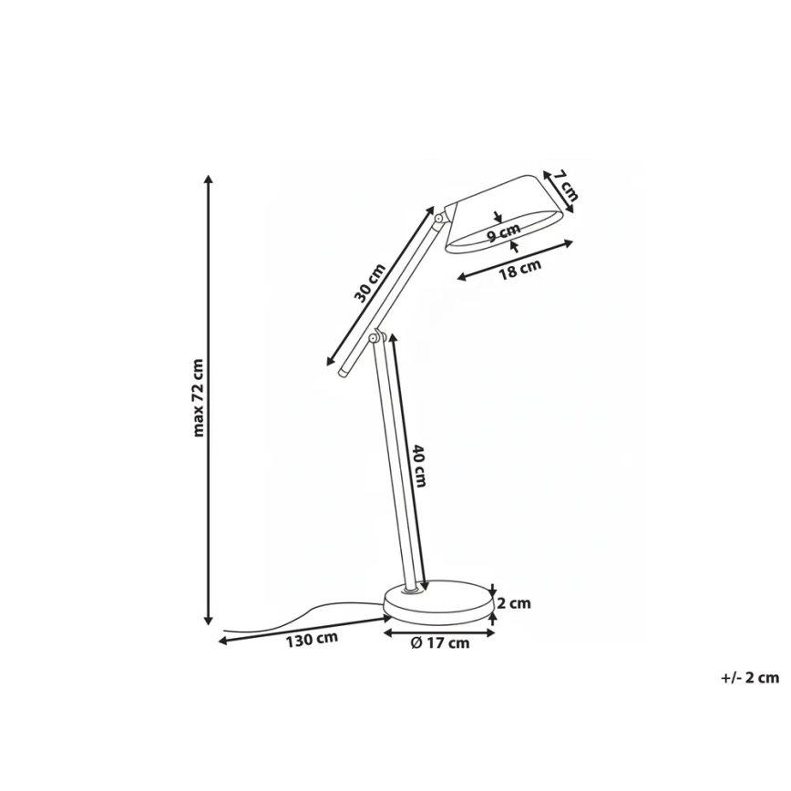 Dæmpbar LED-bordlampe med touch-funktion MMOODS LED/230V