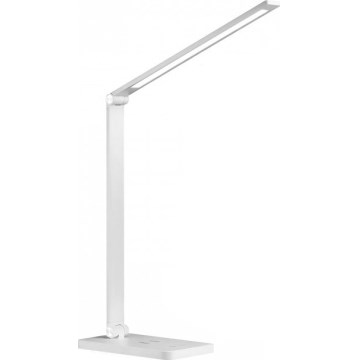 Dæmpbar LED-bordlampe med trådløs opladning NOBLITE Q LED/7W/230V 3000/4000/6500K hvid