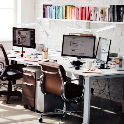 Dæmpbar LED-bordlampe TENUIX DUO LED/15W/230V 3000-6000K hvid