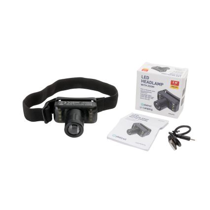 Dæmpbar LED genopladelig pandelampe LED/2,1W/5V 500 mAh