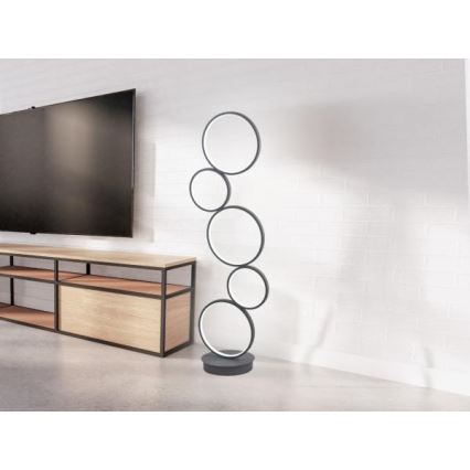 Dæmpbar LED-gulvlampe 85W/230V 3000-6500K + fjernbetjening