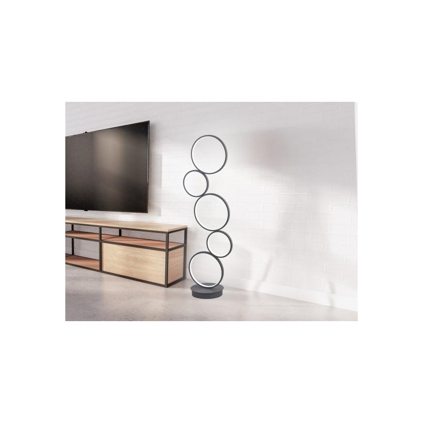 Dæmpbar LED-gulvlampe 85W/230V 3000-6500K + fjernbetjening