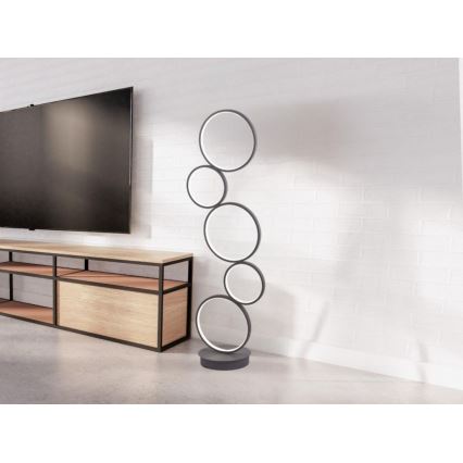 Dæmpbar LED-gulvlampe 85W/230V 3000-6500K + fjernbetjening