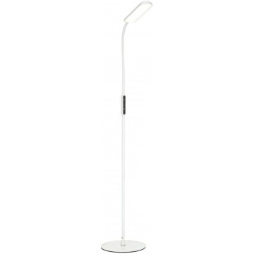 Dæmpbar LED-gulvlampe TEILO LED/10W/230V 3000/4000/6500K hvid + fjernbetjening