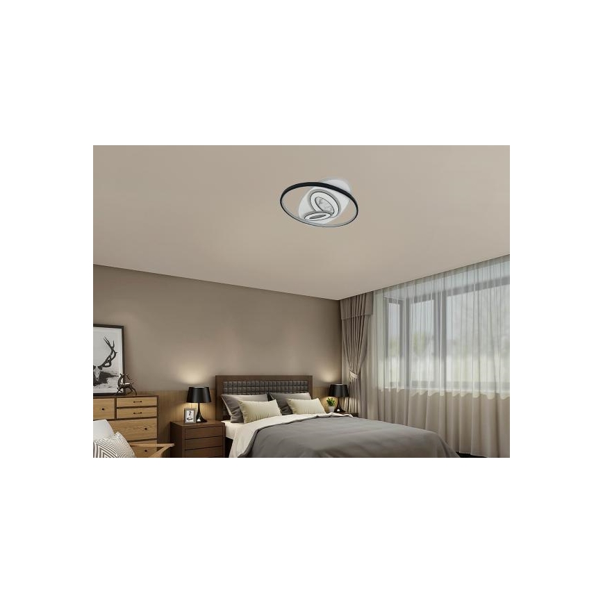 Dæmpbar LED-loftlampe 105W/230V 3000-6500K + fjernbetjening