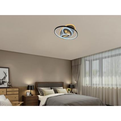 Dæmpbar LED-loftlampe 105W/230V 3000-6500K + fjernbetjening