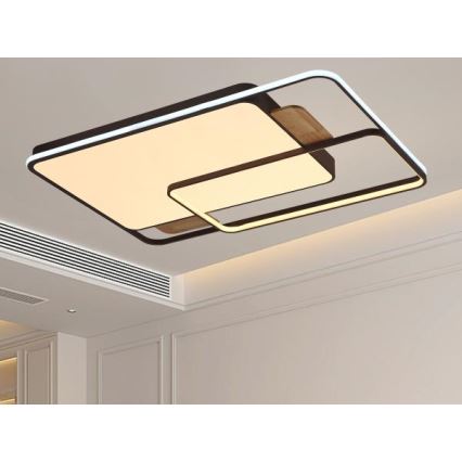 Dæmpbar LED-loftlampe 280W/230V 3000-6500K + fjernbetjening
