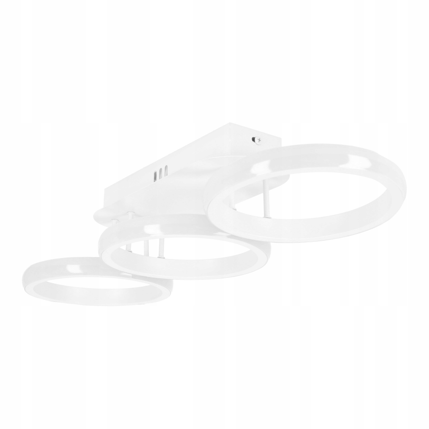 LED-dæmpbar loftlampe, 30W/230V, 3000–6500 K, hvid, Tuya Wi‑Fi + fjernbetjening