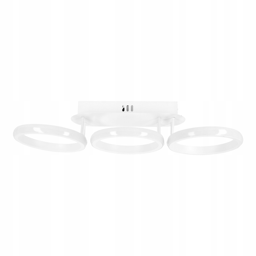 LED-dæmpbar loftlampe, 30W/230V, 3000–6500 K, hvid, Tuya Wi‑Fi + fjernbetjening