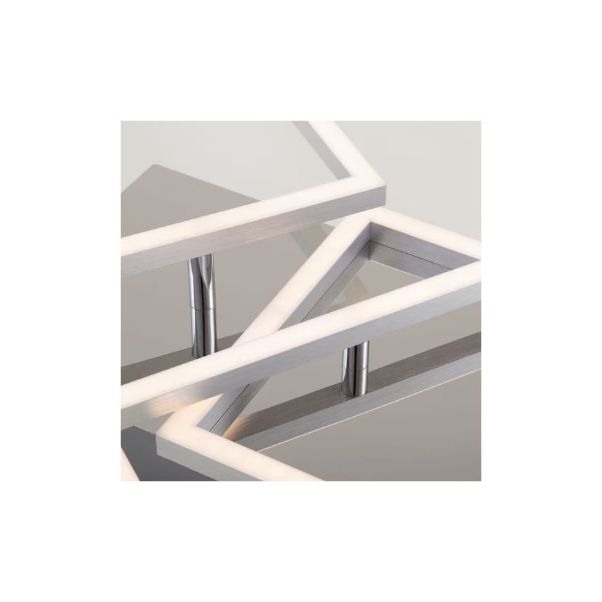 Dæmpbar LED-loftlampe 42W/230V 3000K mat krom