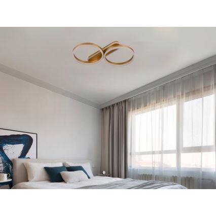 Dæmpbar LED-loftlampe 60W/230V 3000-6500K + fjernbetjening