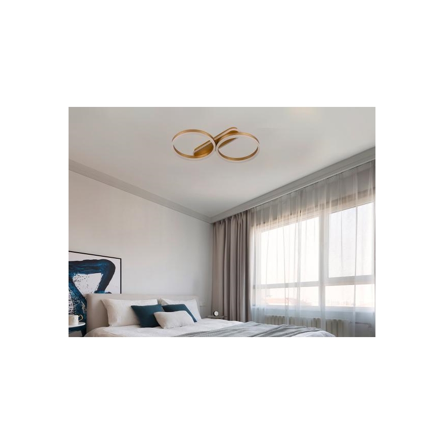 Dæmpbar LED-loftlampe 60W/230V 3000-6500K + fjernbetjening