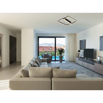 Dæmpbar LED-loftlampe 65W/230V 3000-6500K med fjernbetjening