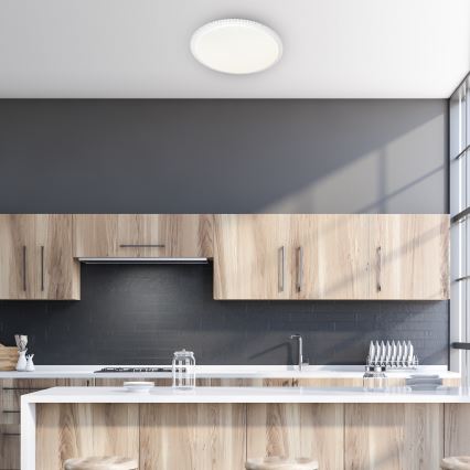 Dæmpbar LED-loftlampe CRUZ med fjernbetjening, 66 W/230 V, 3300 lm