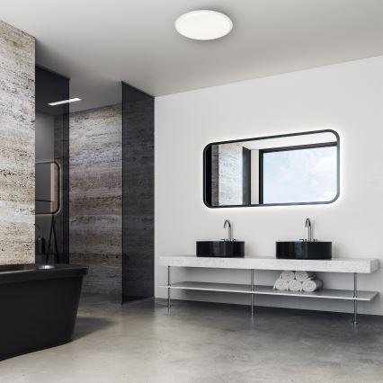 Dæmpbar LED-loftlampe CRUZ LED/40W/230V 2000lm + fjernbetjening