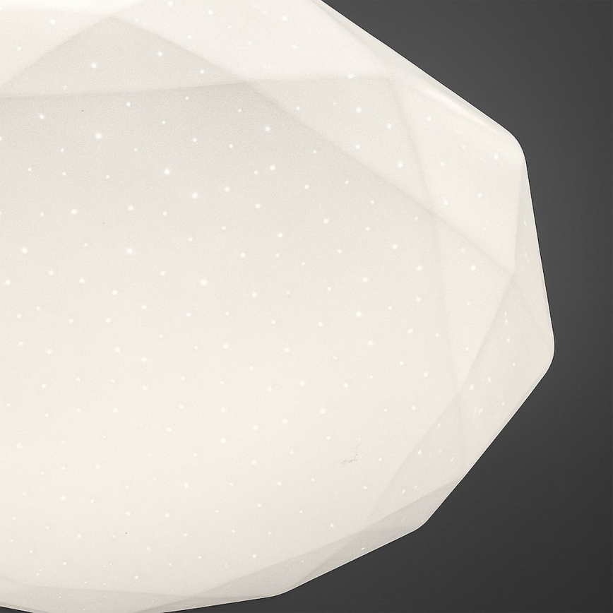 LED dæmpbar loftlampe HEX LED/72W/230V 3000-6000K pr. 50 cm hvid + fjernbetjening