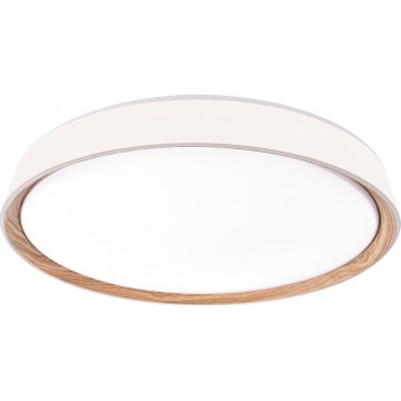 Dæmpbar LED-loftlampe ILVI LED/30W/230V 2700-6500K Ø 40 cm hvid/beige + fjernbetjening