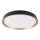 Dæmpbar LED-loftlampe ILVI LED/45W/230V 2700–6500 K Ø 50 cm sort/beige + fjernbetjening