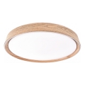 Dæmpbar LED-loftlampe ILVI LED/45W/230V 2700-6500K Ø 50 cm beige + fjernbetjening