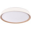 Dæmpbar LED-loftlampe ILVI LED/45W/230V 2700-6500K Ø 50 cm hvid/beige + fjernbetjening
