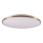 Dæmpbar LED-loftlampe KERN LED/100W/230V 3000/4000/6000K Ø 100 cm guldfarvet + fjernbetjening