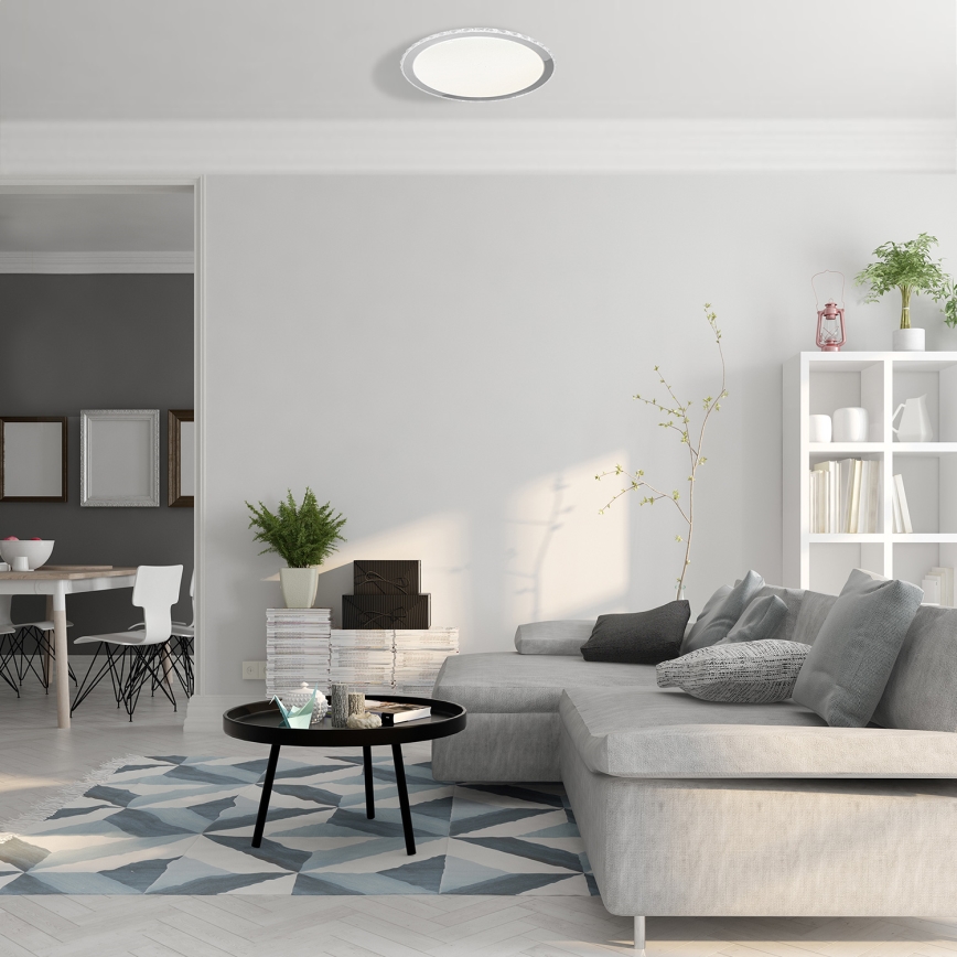 Dæmpbar LED-loftlampe LAYLA LED/26W/230V + fjernbetjening