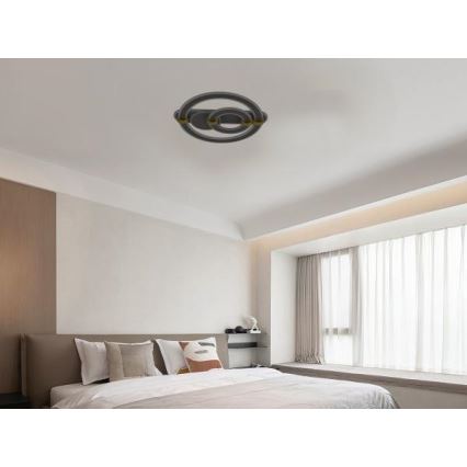 Dæmpbar LED-loftlampe LED/120W/230V 3000-6500K + fjernbetjening