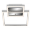 Dæmpbar LED-loftlampe LED/12W/230V 3000K mat krom