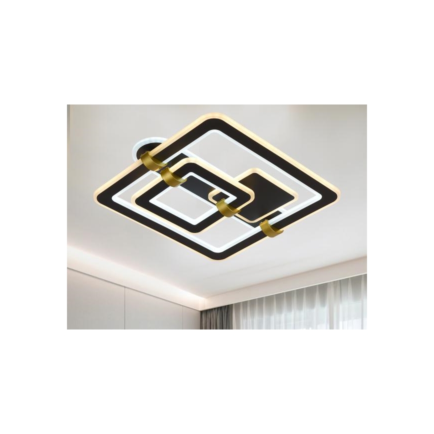 Dæmpbar LED-loftlampe LED/140W/230V 3000-6500K + fjernbetjening