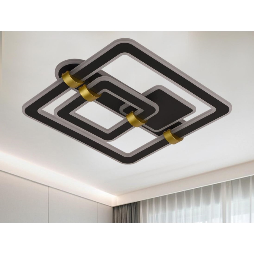 Dæmpbar LED-loftlampe LED/140W/230V 3000-6500K + fjernbetjening