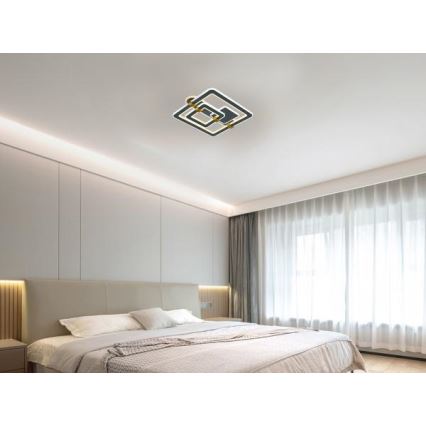 Dæmpbar LED-loftlampe LED/140W/230V 3000-6500K + fjernbetjening