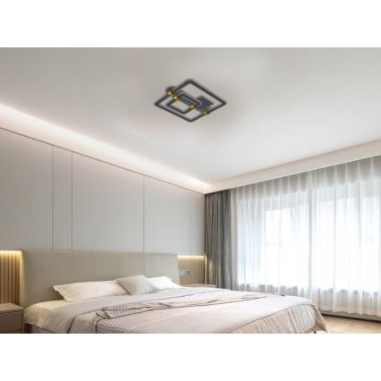 Dæmpbar LED-loftlampe LED/140W/230V 3000-6500K + fjernbetjening