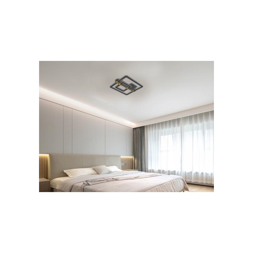 Dæmpbar LED-loftlampe LED/140W/230V 3000-6500K + fjernbetjening