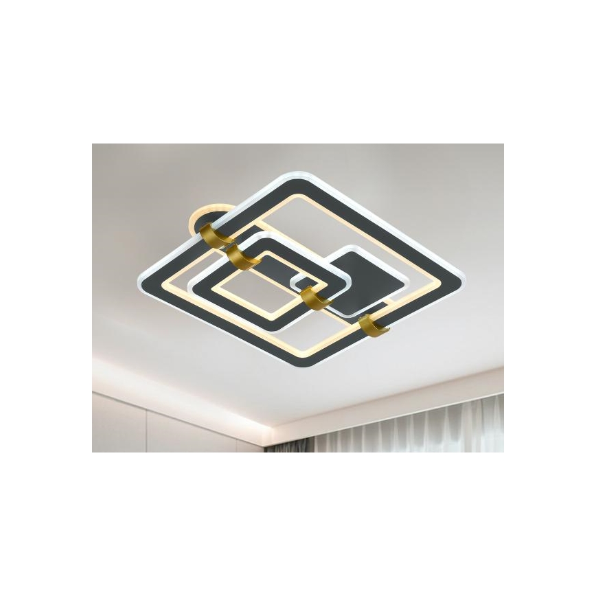 Dæmpbar LED-loftlampe LED/140W/230V 3000-6500K + fjernbetjening