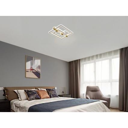 Dæmpbar LED-loftlampe LED/140W/230V 3000-6500K + fjernbetjening