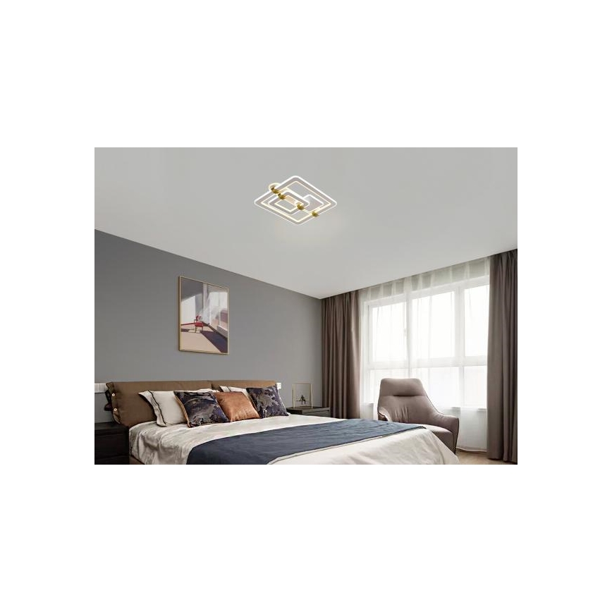 Dæmpbar LED-loftlampe LED/140W/230V 3000-6500K + fjernbetjening