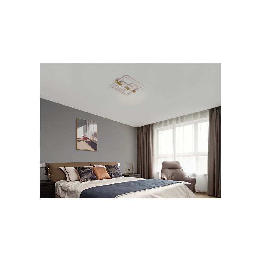Dæmpbar LED-loftlampe LED/140W/230V 3000-6500K + fjernbetjening