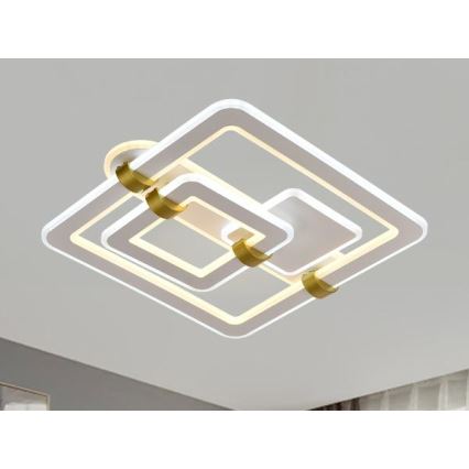 Dæmpbar LED-loftlampe LED/140W/230V 3000-6500K + fjernbetjening
